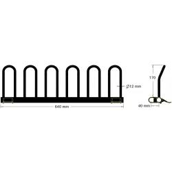 Metal paddle L-640 – paddle made by KiJ | made by KiJ