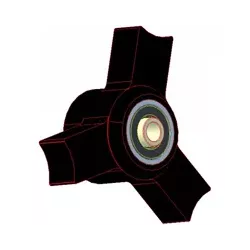 Roller no. 54a – rubber roller for Wuhlmaus machines | made by KiJ