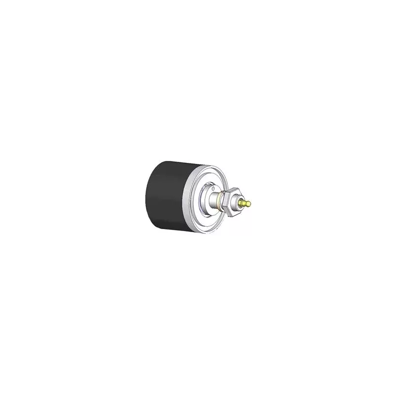 Roller no. 62 – steel and rubber return roller Ø100 mm for Grimme machines | OEM Grimme 200.11379, 200.46387 | made by KiJ