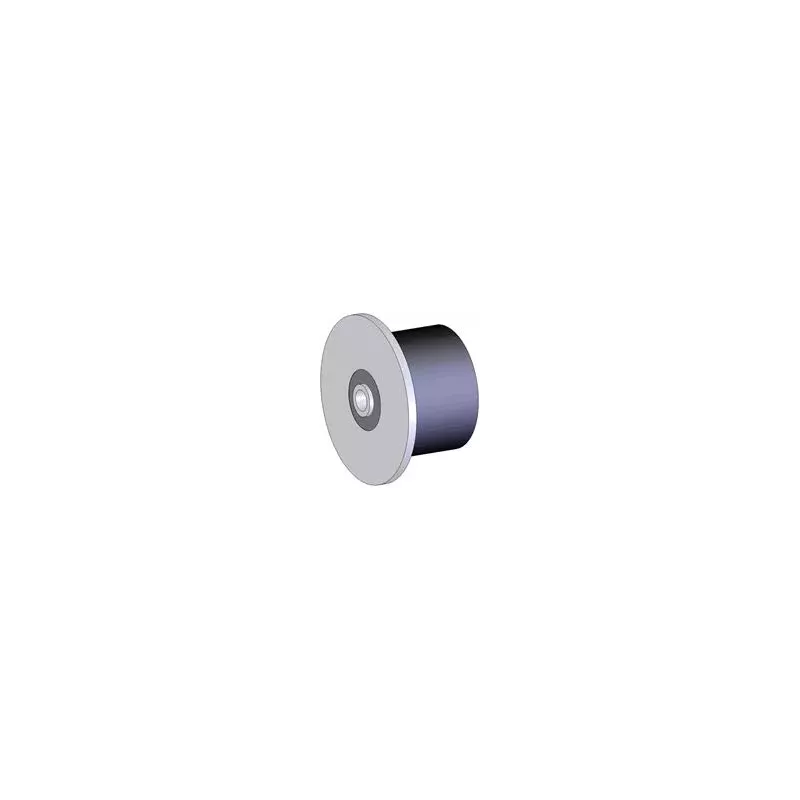 Roller no. 107 – steel and rubber support roller Ø95 mm for Grimme machines | OEM Grimme 200.38132 | made by KiJ