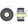 Roller no. 135 – steel and rubber roller Ø120 mm | made by KiJ