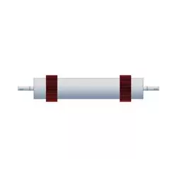 Roller no. 161 – steel and rubber support roller Ø190 mm for Grimme machines | OEM Grimme 100.32172 | made by KiJ