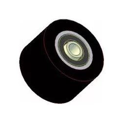 Roller no. 197 – steel and rubber carrier roller Ø90 mm | made by KiJ