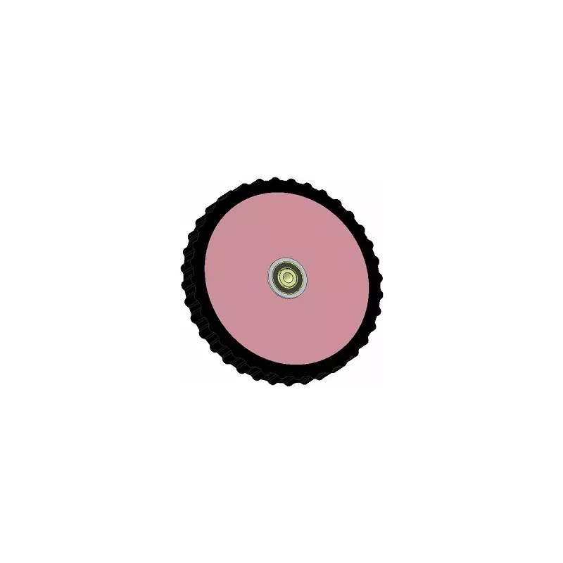 Roller no. 233 – steel and rubber pressure roller Ø340 mm for ROPA machines | OEM ROPA 2520140 | made by KiJ