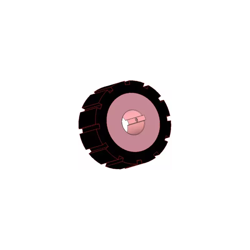Roller no. 271 – steel and rubber drive roller Ø170 mm for AVR machines | OEM AVR 742.20.85 | made by KiJ