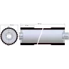 Roller no. 273 – steel and rubber support shaft Ø192 mm for Grimme machines | OEM Grimme 076.00859 | made by KiJ