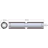 Roller no. 277 – steel and rubber roller Ø122 mm for Ploeger machines | OEM Ploeger 184.221.00 | made by KiJ