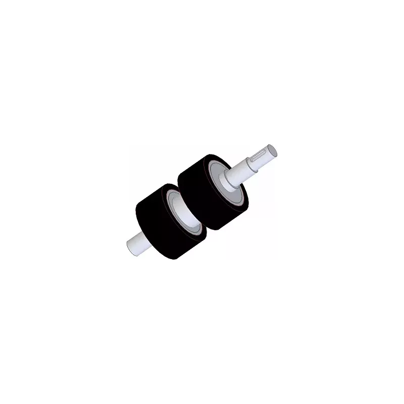 Roller no. 278 – steel and rubber drive roller for Ploeger machines | OEM Ploeger 161.545.01 | made by KiJ