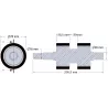 Roller no. 278 – steel and rubber drive roller for Ploeger machines | OEM Ploeger 161.545.01 | made by KiJ