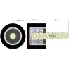 Roller no. 284 – steel and rubber support roller Ø80 mm for Dewulf machines | OEM Dewulf 2660005C | made by KiJ