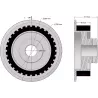 Roller no. 334 – roller Ø220 mm for Wuhlmaus machines | made by KiJ