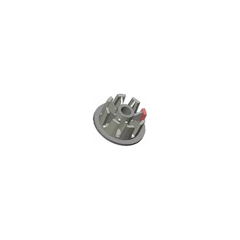 Roller no. 27 – cast iron guide roller Ø103 mm for Anna Z644 potato harvester | OEM Anna 5644-60-005, 090.60.013.02 | made by KiJ