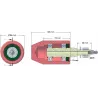 Roller no. 31 – guide roller Ø64 mm for Grimme machines | OEM Grimme 20006349 | made by KiJ