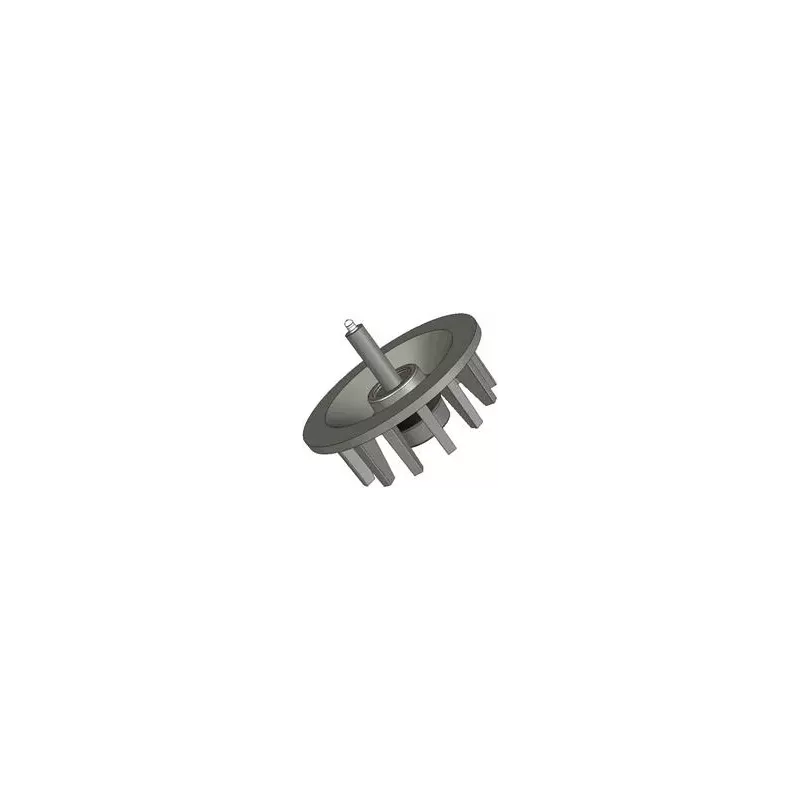 Roller no. 41 – cast iron return roller Ø172 mm, pitch 40 mm, for Stoll machines | OEM Stoll 0071590, 0190550 | made by KiJ