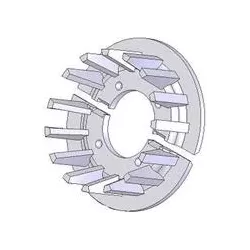 Roller no. 52 – cast iron drive roller Ø178 mm, pitch 40 mm, for Grimme machines | OEM Grimme 006.00031 | made by KiJ