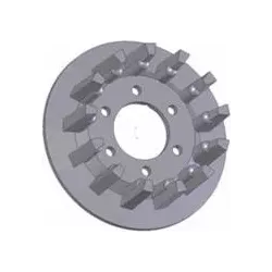Roller no. 78 – cast iron drive roller Ø170 mm, pitch 44 mm, for Bolko Z-643 potato harvester | made by KiJ