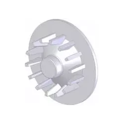 Roller no. 84 – cast iron drive roller Ø172 mm, pitch 40 mm, for Stoll machines | OEM Stoll 0519040, 0519030 | made by KiJ