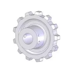 Roller no. 85 – cast iron drive roller, pitch 25 mm | made by KiJ