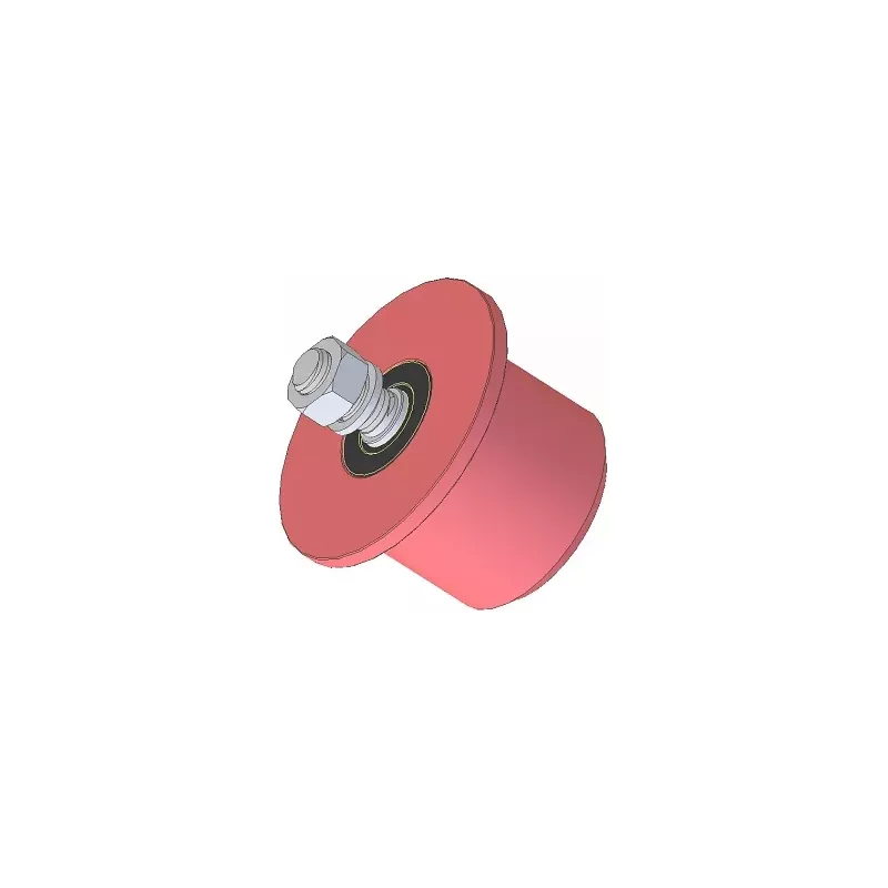 Roller no. 86 – steel return roller Ø90 mm for Anna Z644 potato harvester | OEM Anna 564421015 | made by KiJ