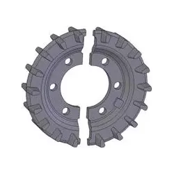 Roller no. 87 – cast iron drive roller for Z-609 digger | OEM 5609110100 | made by KiJ