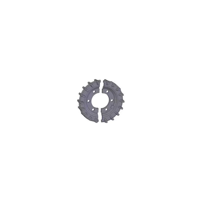 Roller no. 87 – cast iron drive roller for Z-609 digger | OEM 5609110100 | made by KiJ