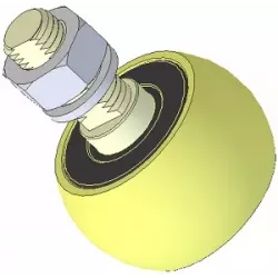 Roller no. 89 – cast iron agitator roller Ø72 mm for Anna Z644 potato harvester | OEM Anna 5644-51-096 | made by KiJ