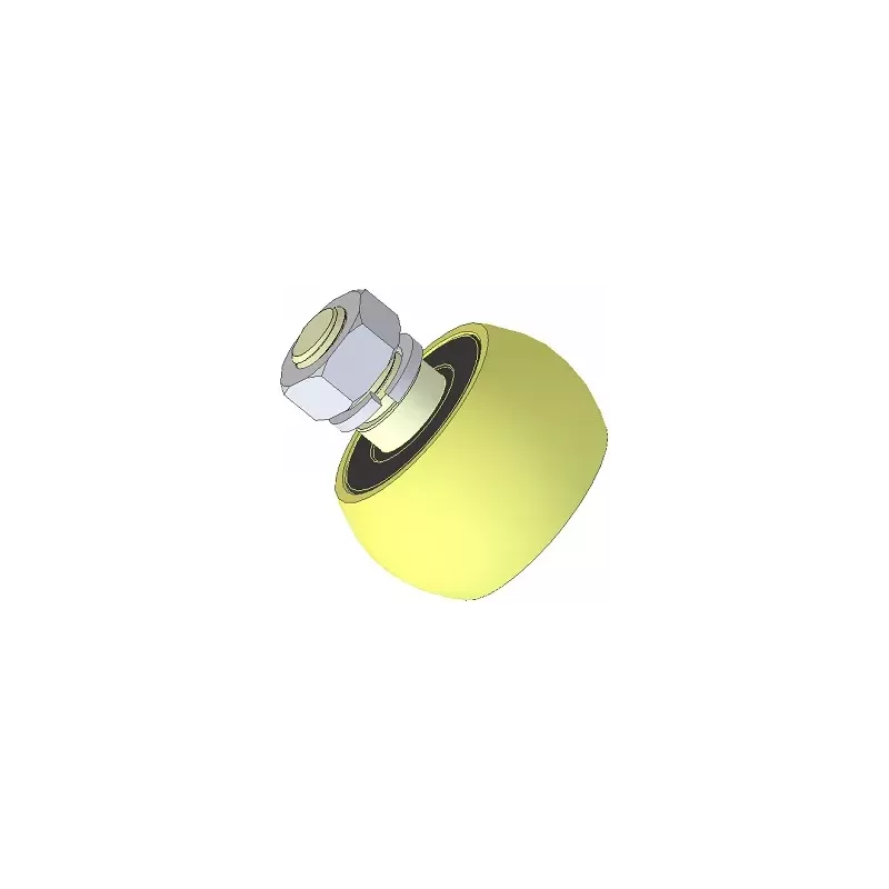 Roller no. 90 – cast iron roller Ø72 mm for Wuhlmaus machines | OEM Wuhlmaus 5644-33-002, 000.03.005.00 | made by KiJ