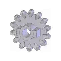 Roller no. 95 – cast iron drive roller Ø222 mm, pitch 42 mm | made by KiJ