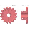 Roller no. 97 – cast iron drive roller Ø216 mm, pitch 36 mm | made by KiJ