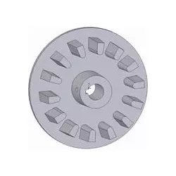 Roller no. 99 – drive roller Ø185 mm | made by KiJ