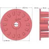 Roller no. 99 – drive roller Ø185 mm | made by KiJ