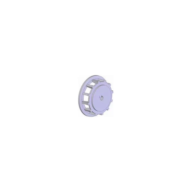 Roller no. 103 – cast iron drive roller Ø258 mm, pitch 35 mm | made by KiJ