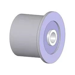 Roller no. 124 – steel return roller Ø78 mm | made by KiJ