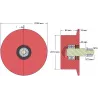Roller no. 144 – cast iron return roller Ø110 mm | OEM 6.33.00-2 | made by KiJ