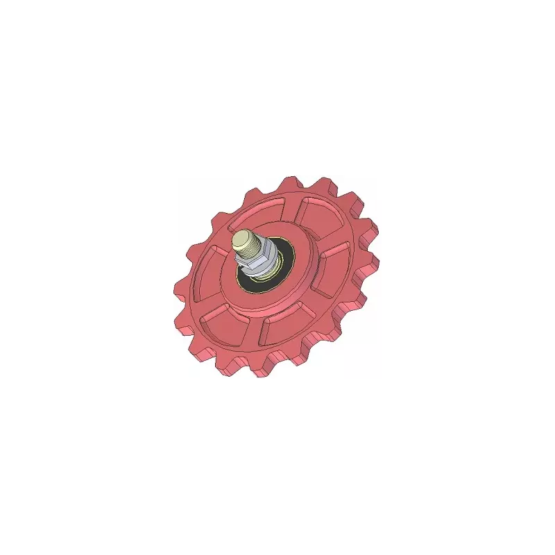 Roller no. 175 – cast iron gear wheel Ø210 mm | OEM 036245/1 | made by KiJ