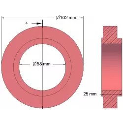 Roller no. 177 – guide roller Ø102 mm | OEM 035737 | made by KiJ