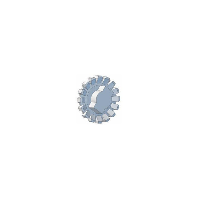 Roller no. 181 – cast iron drive roller Ø210 mm, pitch 36/40 mm | made by KiJ