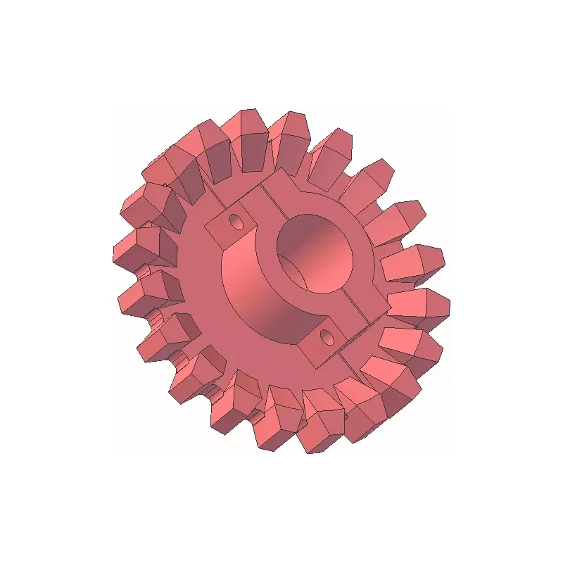 Roller no. 183 – cast iron drive roller Ø203 mm, pitch 28 mm | made by KiJ