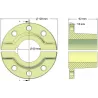 Roller no. 226 – cast iron roller hub for Grimme machines | OEM Grimme 003.00024 | made by KiJ