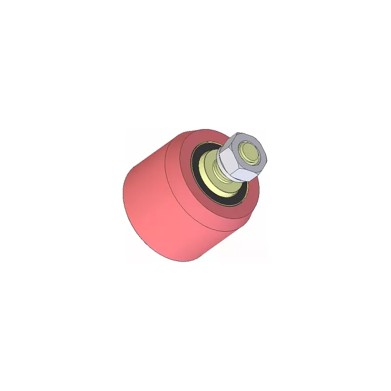 Roller no. 268 – steel support roller Ø80 mm for AVR machines | OEM AVR 3102.15.20 | made by KiJ