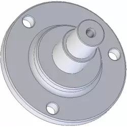 Roller no. 300 – steel roller hub Ø50 mm for Dewulf machines | OEM Dewulf 7010914 | made by KiJ