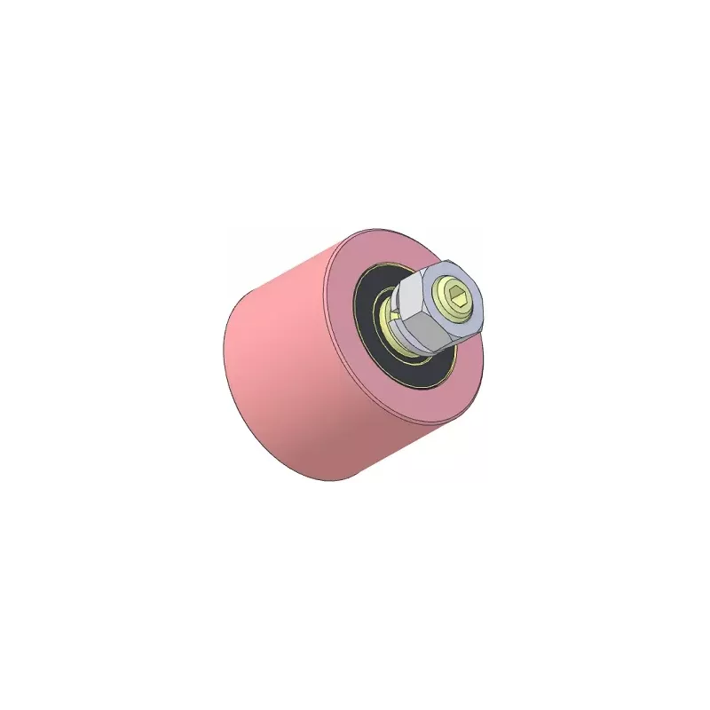 Roller no. 322 – steel support roller Ø80 mm for Sandei machines | OEM Sandei D0021 | made by KiJ