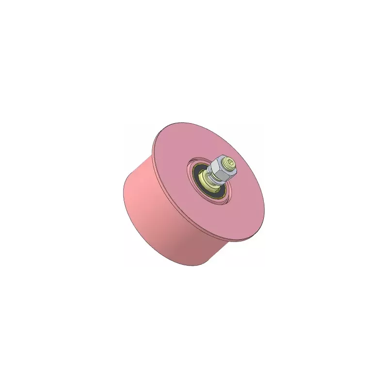 Roller no. 328 – steel return roller Ø150 mm for Sandei machines | OEM Sandei K0015 | made by KiJ