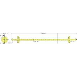Roller no. 337 – roller Ø143 mm, pitch 28 mm | made by KiJ