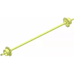 Roller no. 339 – roller Ø154 mm, pitch 32 mm | made by KiJ