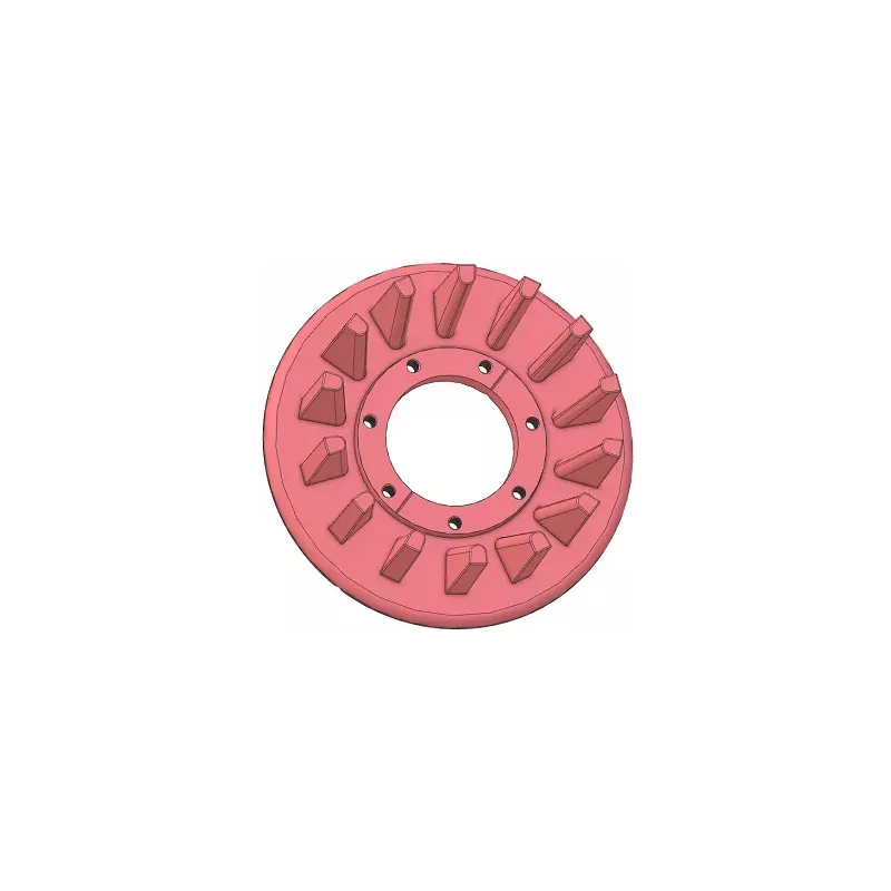 Roller no. 345 – drive roller Ø210 mm for Holmer machines | OEM Holmer 1057024784 | made by KiJ