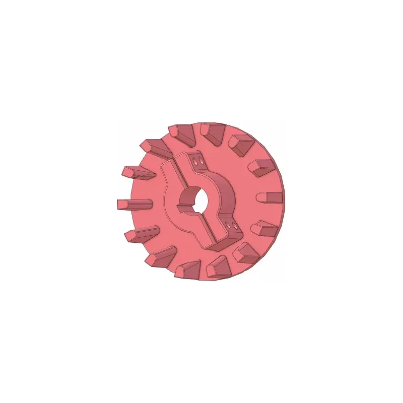 Roller no. 346 – roller Ø212 mm for Holmer machines | OEM Holmer 1057024783 | made by KiJ