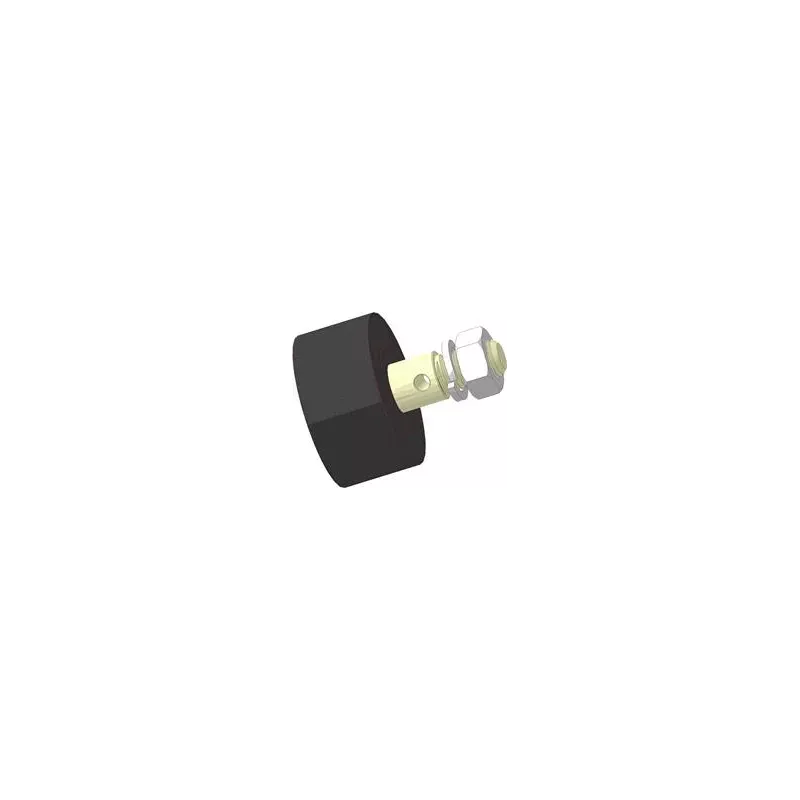 Roller no. 15 – rubber support roller Ø80 mm for Akpil machines | made by KiJ