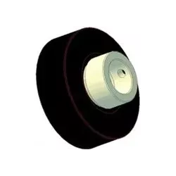 Roller no. 146 – rubber roller Ø65 mm for Amac machines | OEM Amac 6.39.00-3 | made by KiJ