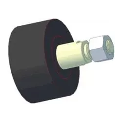 Roller no. 147 – rubber roller Ø80 mm for Amac machines | OEM Amac 10.39.00 | made by KiJ